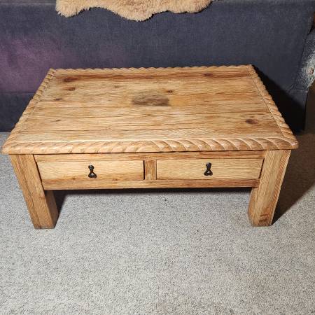 Solid Wood Coffee Table 1