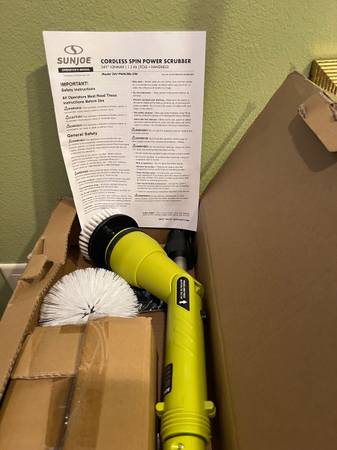 New SonJoe cordless scrubber 1
