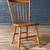 Set of American Colonial Style Dining Set w/ Stenciled Windsor Chairs, 7 thumbnail