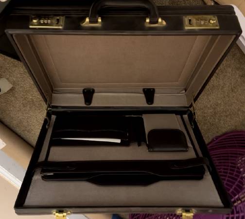 Combo Lock Brief Case 1