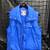 Vintage 1980s 80s Puffy Blue Vest Sz S 1 thumbnail