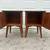 1960s Mid Century Modern Nightstands by Alfred Cox of London 13 thumbnail