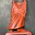 VTG Red Resin Buddha Figurine- Used 3 thumbnail