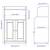 Cabinet with 2 doors 2 thumbnail