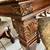 Solid wood table with matching curio cabinet 5 thumbnail