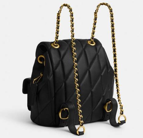 coach backpack black quilt COACH, Womens, Quilted Tabby Backpack, Black, One Size : Clothing, Shoes & Jewelry 100% Leather. What's in my Bag: Coach