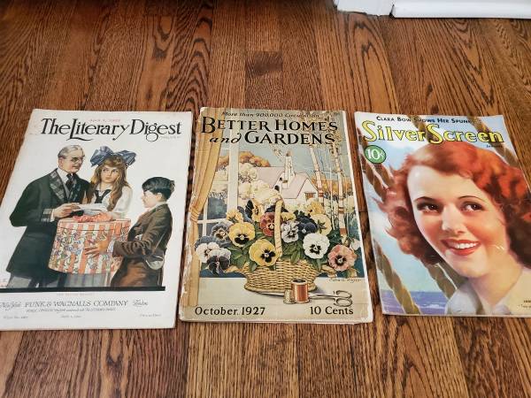 Vintage 1920s and 30s Magazines 1