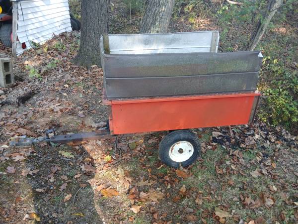 Utility dump cart 1