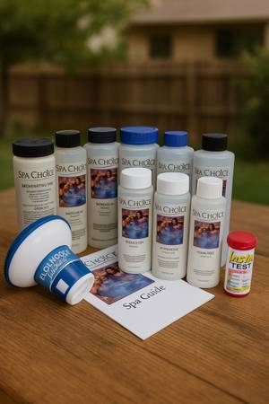 Spa Choice Premium Spa Kit – Unopened - 2 full kits available - Bromine 1