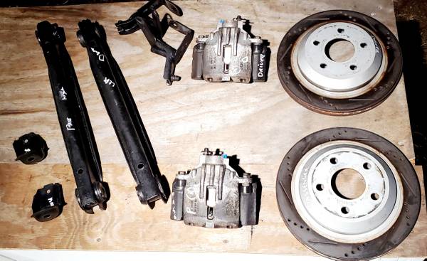 98-02 FIREBIRD REAR END PARTS AND BRAKE LINES 1