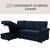 L-shaped Queen Sofabed, Couch w/storage, 5 XL Pillows, LN 3 thumbnail