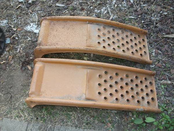 Pair of Steel Car Ramps 1