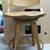 2 solid oak swivel bar stools cut to kitchen counter height 35" 7 thumbnail