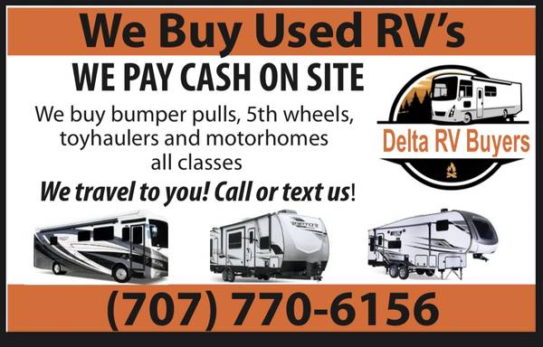 We want your RV and condition 1