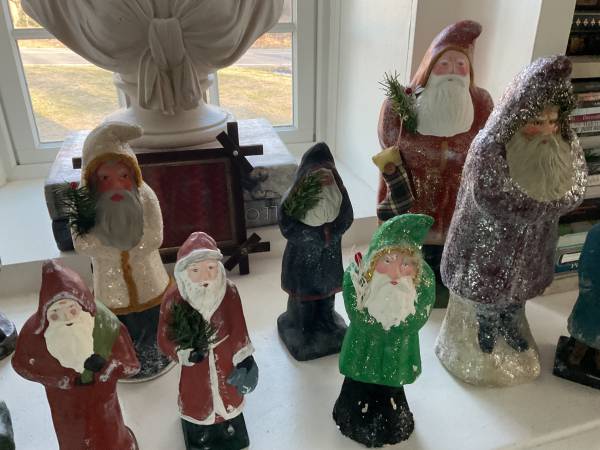 Belsnickle Santas-TEN 1