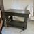 Antique Cart on Wheels Green- Cool Patina 40”Lx23”D x33” H Table 4 thumbnail