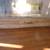 Antique Arched Top Mirror with Wood Frame 48 inches across 3 thumbnail