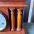 Antique Elkins Waterbury Connecticut Colonial Style Wood Mantle Clock 4 thumbnail