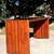 Rustic Solid Walnut Wood Console Entry Table 6 thumbnail