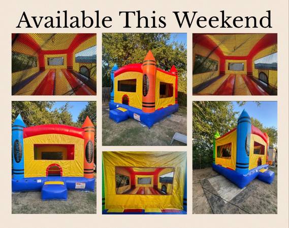 moonbounce Moonwalk bounce house 1