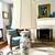 Beautiful Asian 3-Way White Porcelain and Floral lamp 36.5” 1 thumbnail