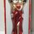 11" BETTY BOOP In Red Dress BLOWN GLASS CHRISTMAS TREE TOPPER w/ BOX 1 thumbnail