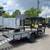 New 7x14 UTV/ATV 6k axle all steel utility trailer w/pop-up tent 4 thumbnail