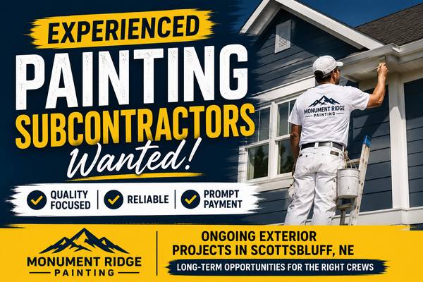 PAINTERS WANTED – Skilled Residential/Commercial Repaint Work 1