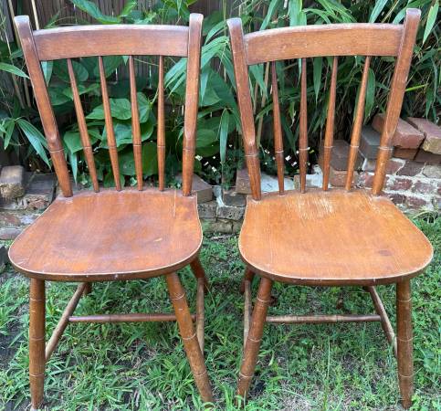 Mid-Century Maple Heywood Wakefield Chairs (2 Available) 1