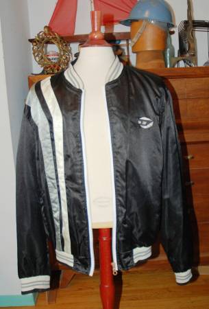 Vintage Diesel Varsity Nylon Jacket Mesh Lined. XL 1