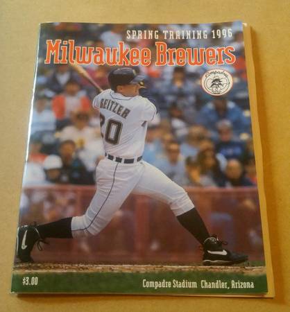 Milwaukee Brewers Program 1