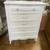 Vintage white French Provincial dresser chest 1 thumbnail