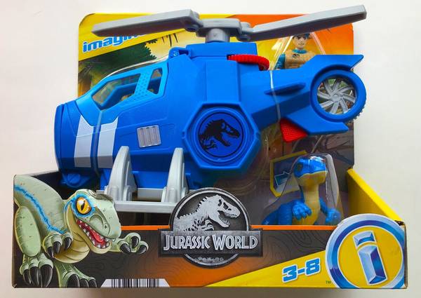 Jurassic World Imaginext Dominion Raptor Recon Figure Toy Set New 1