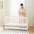 EvoNest Baby Crib, 11 in 1 Convertible Mini Crib with Wheels 2 thumbnail