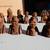 CHESS SET old AFRICAN hand carved wood 19 thumbnail