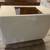 45"W x 35"T x 21"D White Bathroom Vanity Solid Wood No Top Used 2 thumbnail