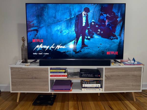 Tv Stand Wood fits 65inch Tv 1