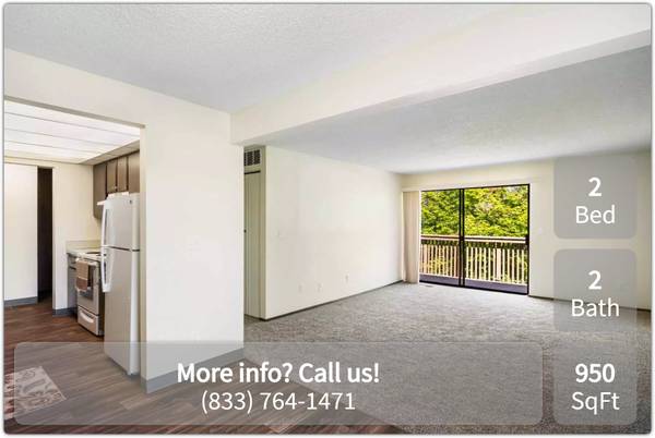 $2,001 / 2br - 950ft2 - Enjoy incredible views at Castlerock! 2 Bd, 2 Ba, 950 SqFt! (Wenatchee)63923059590659122