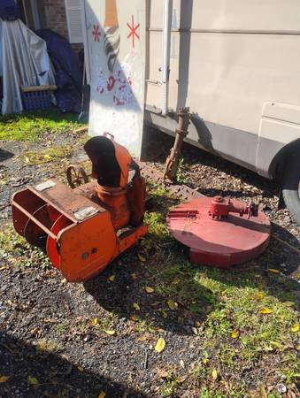 Four Gravely attachments 1