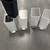 New Trash cans- (4) Foot pedal step trash cans - Kohler 1 thumbnail