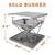 NEW IN BOX BIGFOOT BUSHCRAFT FLATPACK PORTABLE GRILL 3 thumbnail