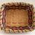 SET OF WOVEN WICKER HOLIDAY BASKETS 3 thumbnail