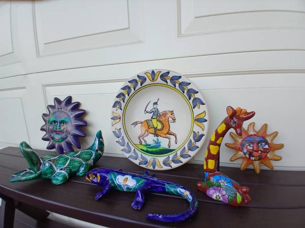 TALAVERA  POTTERY, individually priced 1