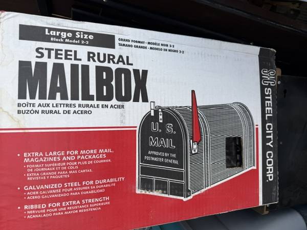Large Mailbox - New 1