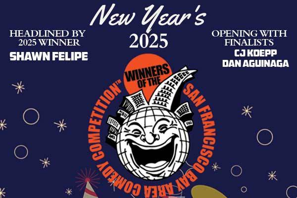 New Year’s Eve 2025: SF Comedy Competition Winners 1