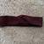 Women's Cummerbund, adjustable, burgundy velvet 1 thumbnail