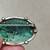 Antique Chinese Sterling Brooch Pin/Burmese Green Jade. 2 thumbnail