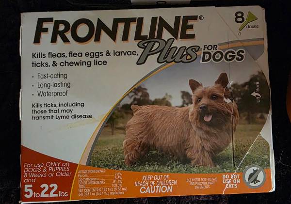 Frontline Flea and tick 5lbs to 22lbs 7 month supply (Evansville)64147996099714120