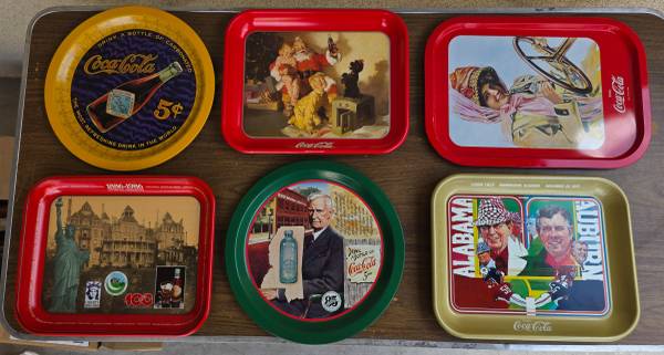 Vintage Coca-Cola Serving Trays - Many to Choose From - See photos 1
