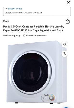 Panda 3.5 Portable Dryer 1